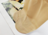 New women invisible socks famale ultra-thin socks crystal silk summer breathable sheer ankle socks wholesale factory