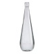 wholesale water shape 1 liter glass bottle with swing top