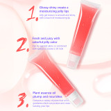 High Quality Cosmetic Vendors Nude Cute Lip Gloss Glossy Fruit Kids Lipgloss Private Label