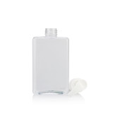 Custom 50 100 150 200 250 500 300 500 750 ML square skin care empty alcohol hand wash bottles pump plastic pet spray bottles