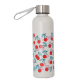 Eco-friendly Small Mouse Travel Small Cherry Pattern Printed Wheat Straw Sublimation Water Bottle Drink Juice  Cups with Rope