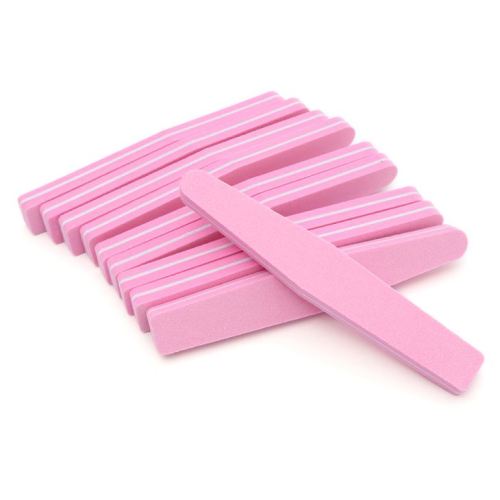 Pink nail files professional private label custom logo