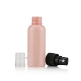 Hot sales30 50 100 150 200 250 300 350 500ml empty clear travel cylinder packaging sprayer pet plastic bottles for 75%alcohol
