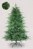 210cm Green PVC tree with pinecones christmas tree supplier