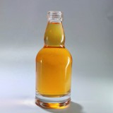 China factory 100ml 200ml 375ml whisky bottle with screw cap