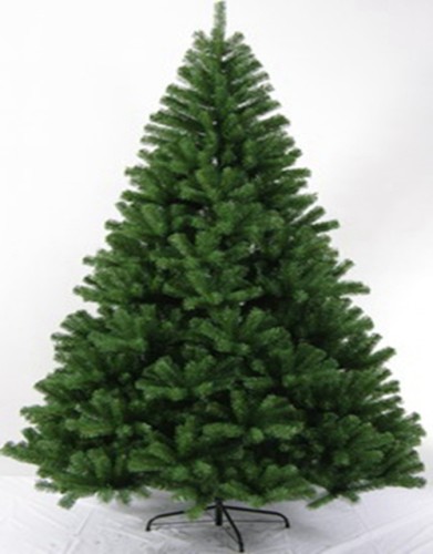 180cm 670tips cheap artificial green color pvc christmas tree with metal stand ,wrapped construction,