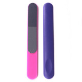 New design colorful 80/80 grit nail files professional with plastic handle