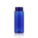 Wholesale 3.3 4 5 fl oz 200 ml soap black plastic facial wash soap packaging foaming face wash bottles with silver pump