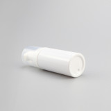 Custom empty white 30ml 60ml 100ml shampoo hand face wash cleanser plastic pump foam bottle