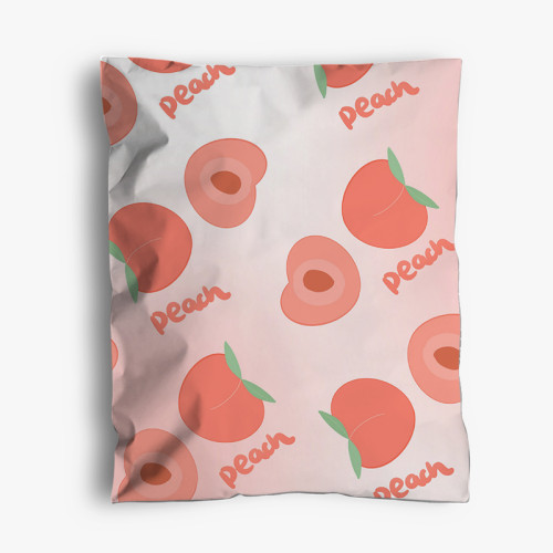 Wholesale Custom Mailing Bag Wholesale Mailers Peach Poly Courier Bag