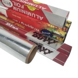 Food Grade Household Aluminum Foil Jumbo Rolls 8011 Packing Foil Roll For Sale