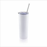 New Product 20oz BPA Free Reusable Water Bottle Custom Skinny Stainless Steel Water Tumbler Mugs With Lid And Straw