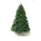 3M Green PVC Christmas Tree with Decorative Pine Cones