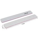 Professional Reusable 100/180 Grit Double Sides Washable Nail File Manicure Tools Suit for Home Salon
