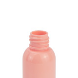Luxury 30 ml 1 ounce empty beard oil packaging serum pet pink dropper pippete bottles with thin tip head drop