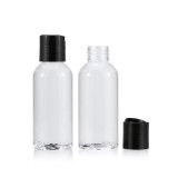 BPA free 30 50 60 80 100 150 250 300 500 ml hand sanitizer gel pet plastic packaging round shampoo disc top cap bottle