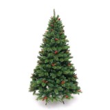 150cm High Quality  Decorative PE & PVC mixed  pineneedle Christmas decorative tree