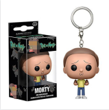 Mr. Meeseeks Keychain Toys 5cm Rick and Morty Action Figure