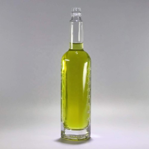 china manufacture rectangular square glass bottle with lid made in china