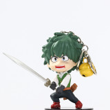 10 CM 6pcs/set Hero Academia Anime Keychains