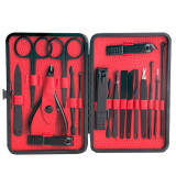 Professional 18pcs nail manicure set manicure and pedicure care kit