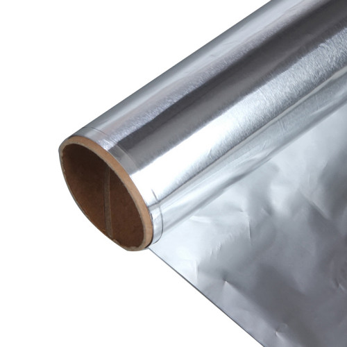 Household Aluminum Foil Food Wrapping Paper Rolls For Packaging Silver Foil Paper