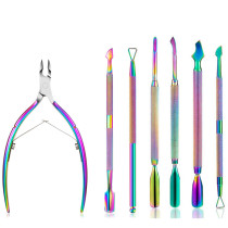 Professional pedicure care product cuticle nippers pusher kit