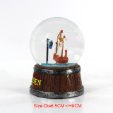 Children'S Favorite Decorations 3D Resin Water Globe Snow Globes