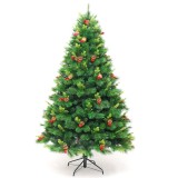 180cm 2020 Newest PVC Pineneedle Christmas Tree with Ornaments