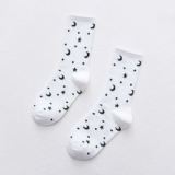Wholesale cartoon crew socks women japanese street socks manufacturers girls socks factory