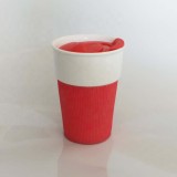 Bone China personalised coffee keep mug coffee mugs ceramic coffee mugs with plastic lid