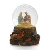 Classic Christmas Gifts Religious Nativity Set Snow Globe