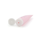 Factory price 200 ml 300 ml  Squeeze  container empty cosmetic packaging plastic cosmetic clear lip gloss tubes with screw lid