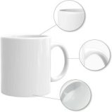 Amazon hot sale 11oz coffee mug and 17oz wine glass sets as your brand