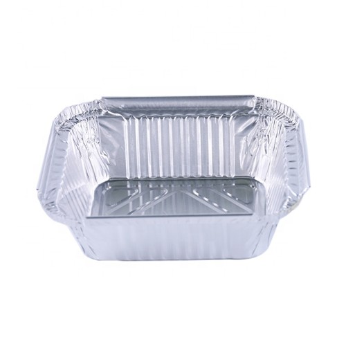 450ml Custom Aluminum Foil Pan Foil Box Keed Food Hot Catering Container With Lid