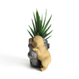 Featured resin outdoor potted flower  pot