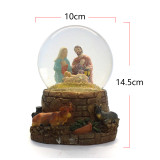 Classic Christmas Gifts Religious Nativity Set Snow Globe