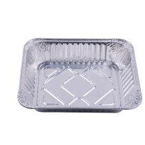 Eco Friendly Food Packaging Aluminium Foil Container Serving Trays Customized Size Aluminum Pans