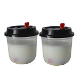Eco friendly transparent plastic cup disposable plastic bubble tea cup plastic juice cup