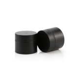Custom 30ml 50ml 80g 100ml 120ml skin care cream plastic jar brown black body butter jar for butter lotion