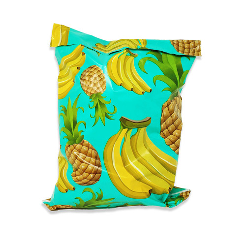 High Quality Custom Banana Design Cheap Poly Mailer Plastic Shipping Mailing Bag Envelopes Polymailer Courier Bag