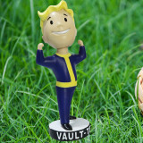 Custom resin cartoon doll  football boy bobble head gift