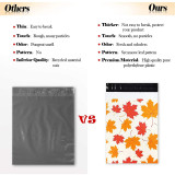 10 x 13 inch Custom Design Christmas Self-adhesive Shipping Bags Santa Design Poly Mailers