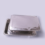9700ml Aluminum Foil Container BBQ Turkey Pan Full Size Rectangle Aluminum Tray