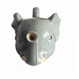 custom elephant animal creative tea ceramic cups