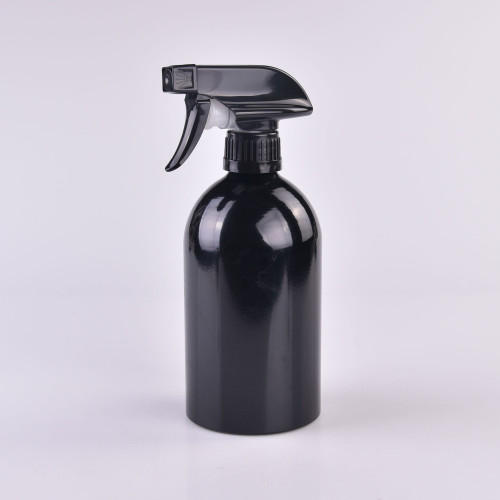 aluminium bottle Customized Available printing 400ml 500ml garden dedicated 240ml aluminum bottle with trigger sprayer