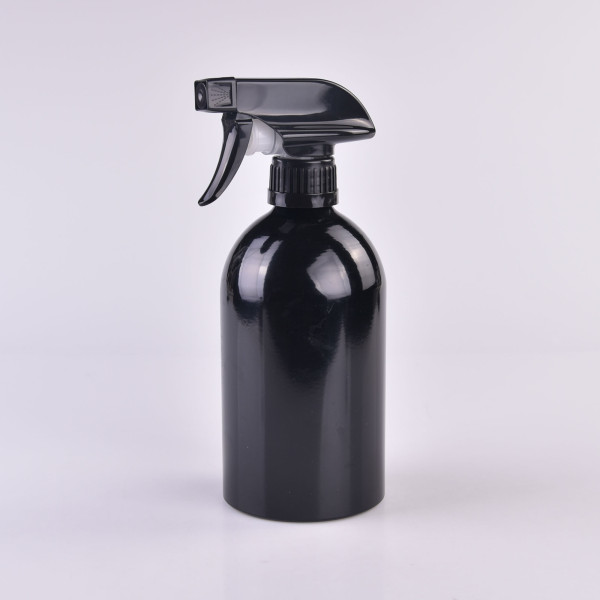 aluminium bottle Customized Available printing 400ml 500ml garden dedicated 240ml aluminum bottle with trigger sprayer