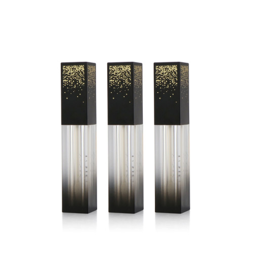 Wholesale 5ml 7ml 10ml plastic lipgloss tube applicator bottle Empty lipgloss tube cosmetic packaging fashional
