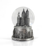 Unique landscape Central Park snow globe