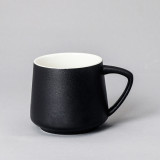 Food grade 400ml porcelain cold and hot coffee cup Handgrip Ceramic coffee mug